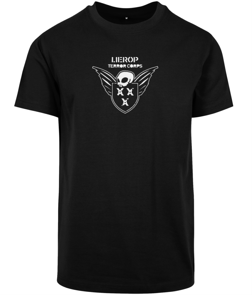 Zwart heren t-shirt